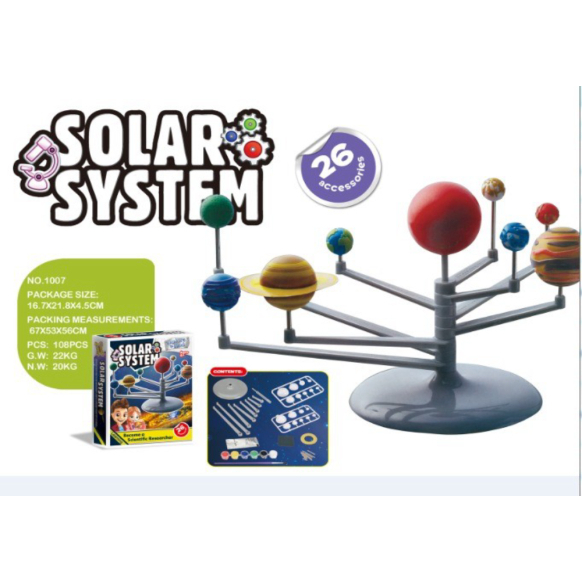 

Jual Solar System - Mainan Edukasi DIY Sains Kit Limited
