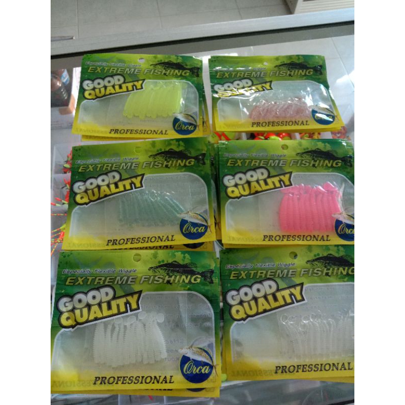 Umpan Soft Lure Orca Aji Ringer