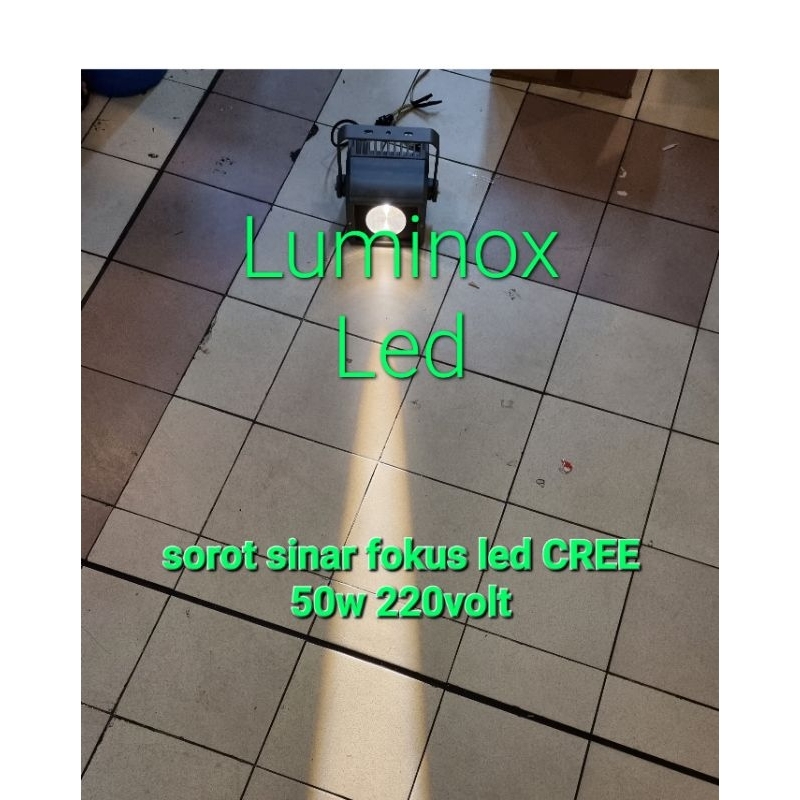 spotlight menara gedung led cree 50watt 50 watt - sorot tugu led 50w 50 w 220volt