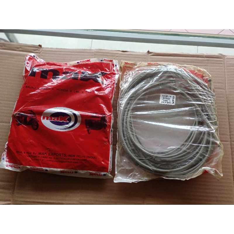 Kabel Set Kopling Gas Persneling lengkap import MAK vespa PX Excel