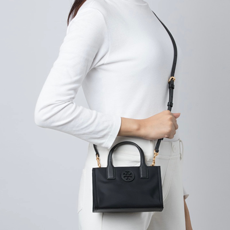 Original Tory Burch Ella Nylon Mini Tote Bag
