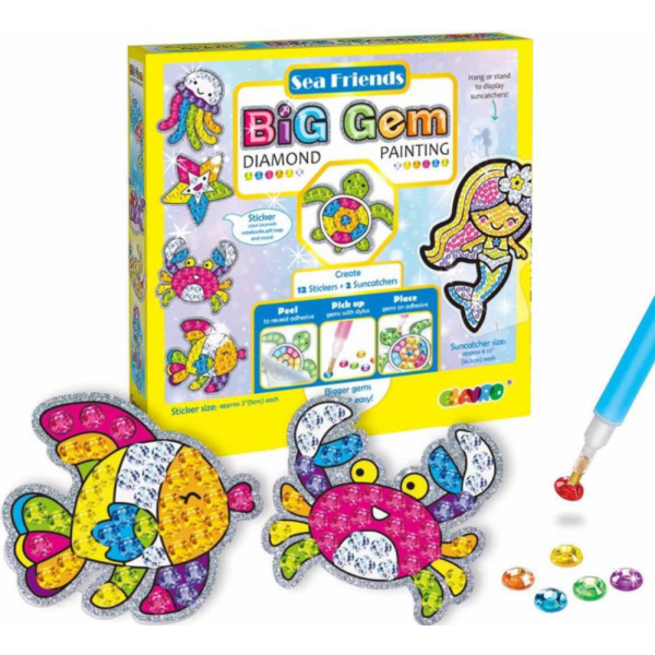 

Dijual Magical Big Gem Diamond Painting - DIY Edukasi Sticker - Sea Friends Diskon