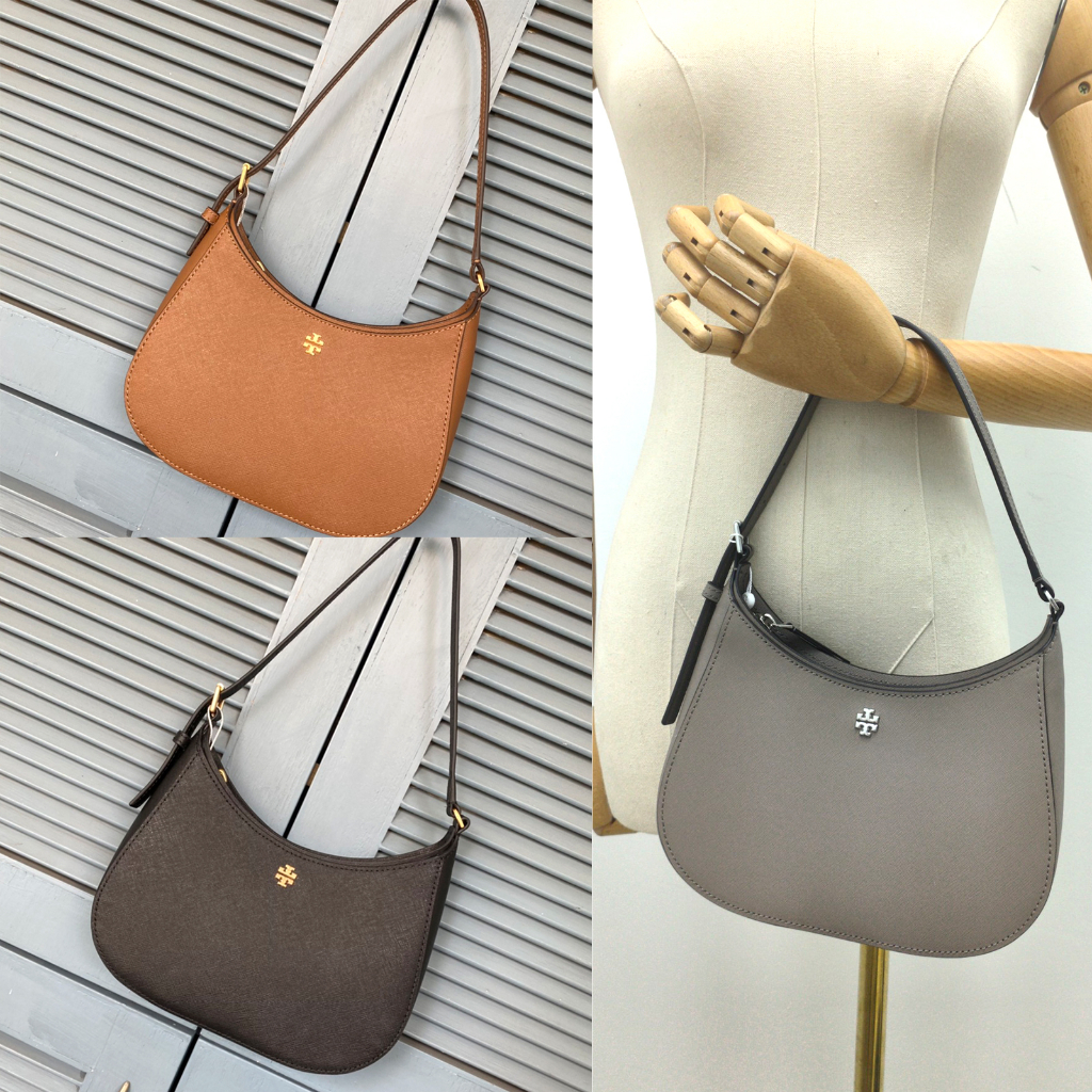 Ori TB 137416 EMERSON HOBO leather material ladies shoulder bag tote crescent bag