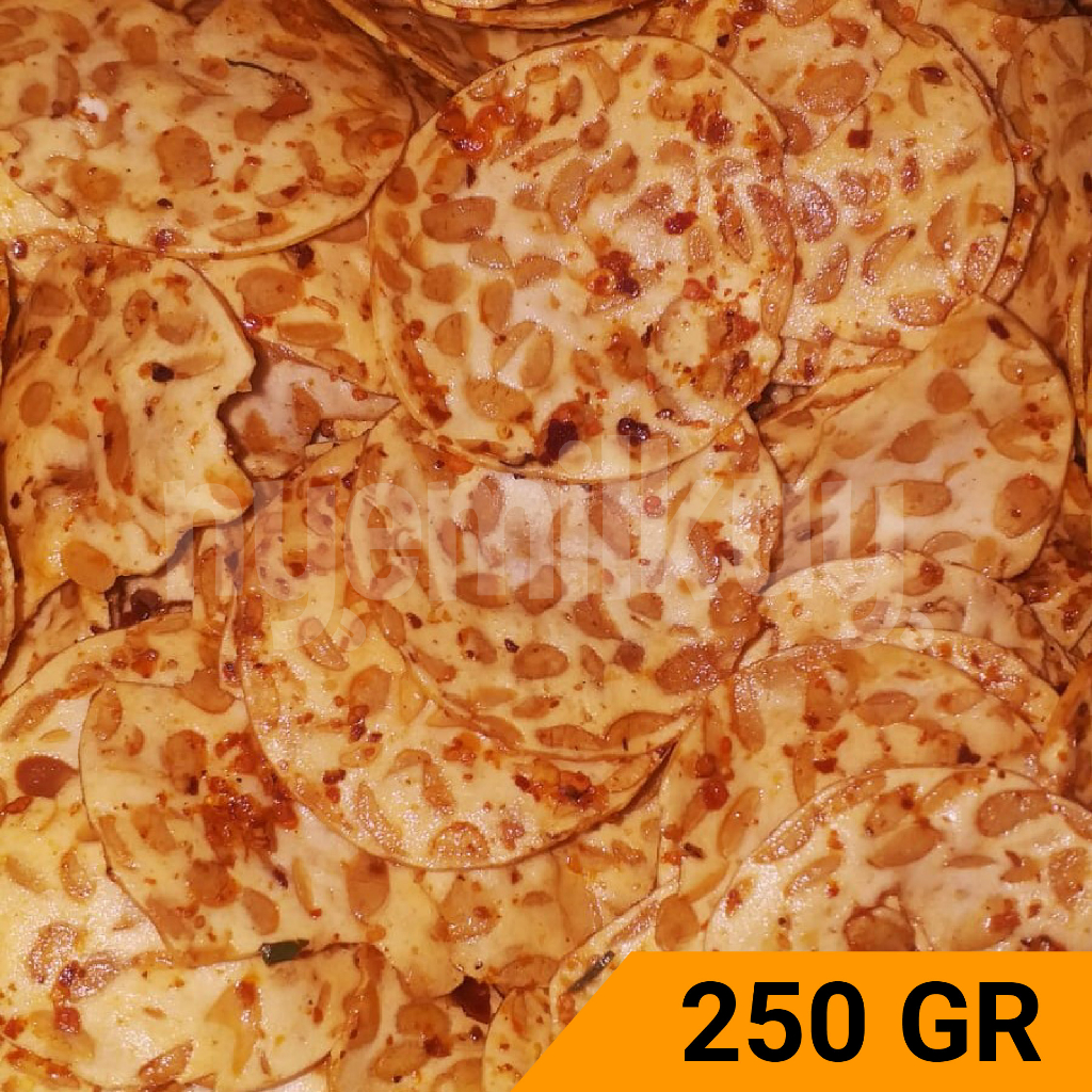 

Kripik Tempe Pedas Bumbu Melimpah 250gr | FREE PACKING | Terlaris