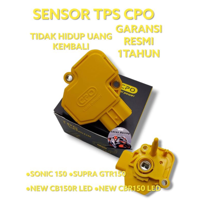 sensor tps cpo sonic 150 supra gtr cbr150 led new cb150r new original cpo racing thorttle body chip 