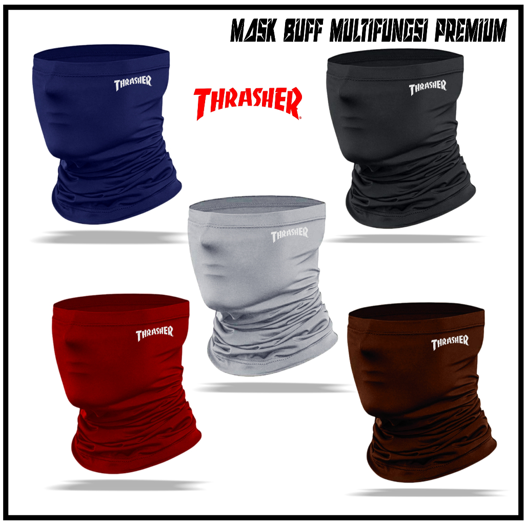 Buff Masker Multifungsi Motor Sport Anti Polusi Tumbrl Thrasher