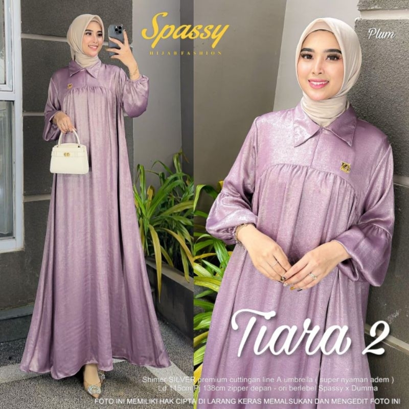 dress wanita tiara maxy 2 by Spassy