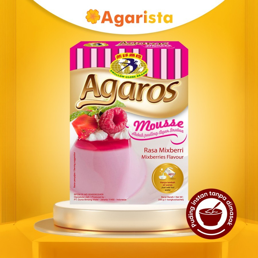 

Bubuk Puding Silky MixBerry Agaros