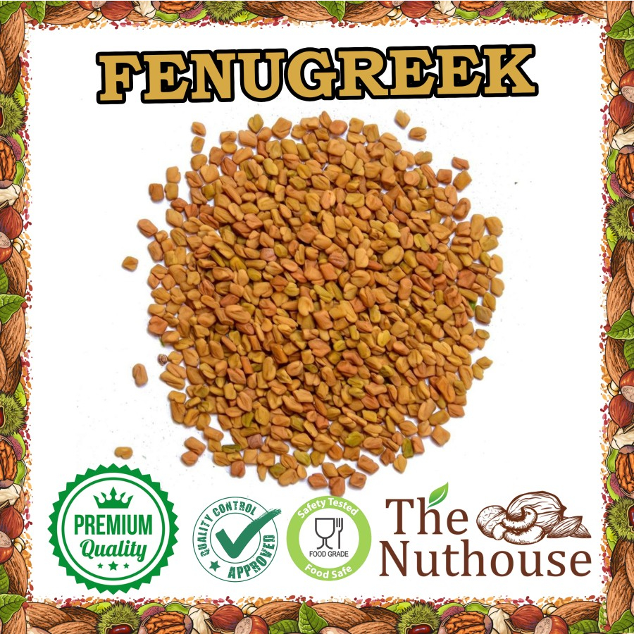 1kg Fenugreek / Kelabat / Methi Seeds / Hulbah [IMPORT]