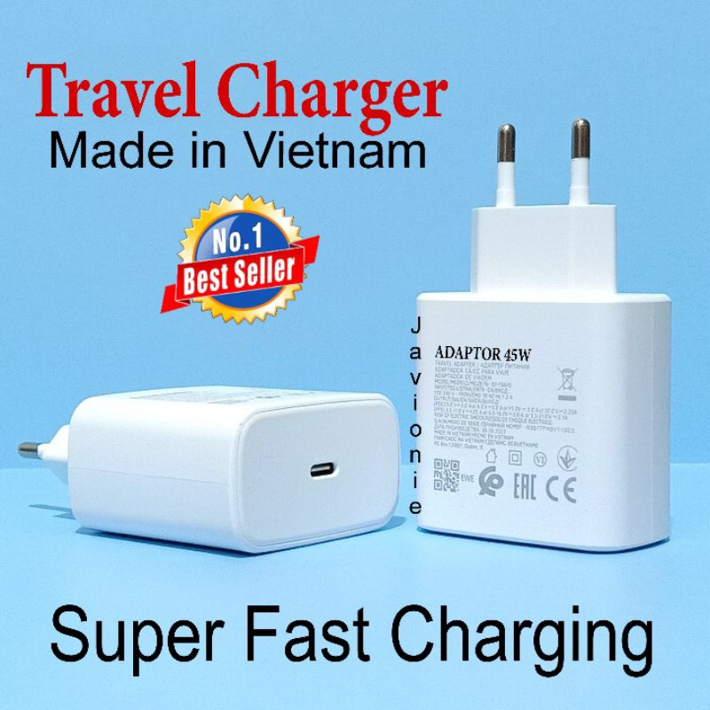 Charger Casan S4MSUNG Galaxy Note 10 20 S10 S20 S21 S22 S23 FE LITE PLUS ULTRA Z FOLD 2 3 4 5G 45W Super Fast Charging TYPE C