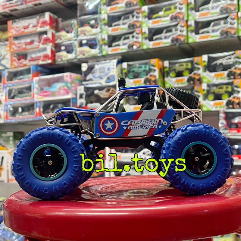 MAINAN ANAK MOBIL REMOTE CONTROL RC AVENGERS ROCK CRAWLER SUPER HIGH SPEED CLIMBING RC OFF ROAD MOBIL REMOT ANAK KADO