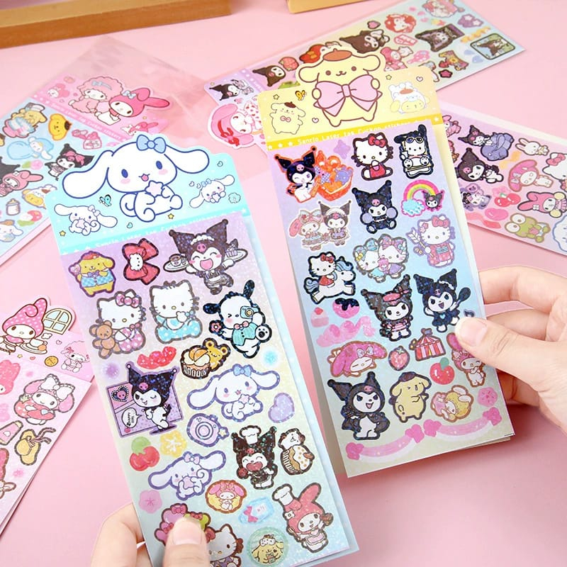 [ORGM] Aneka Sticker Karakter Sanrio Sticker Estetik Sticker Deco Sticker Jurnal