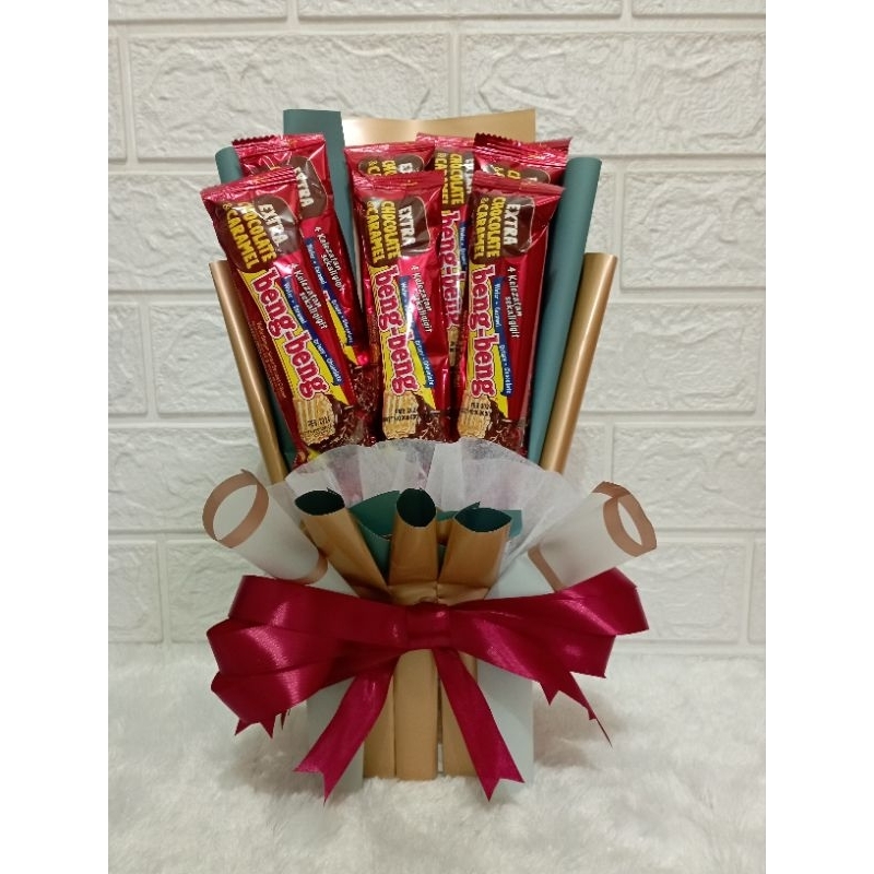 Buket Snack Simple / Bucket Snack / Kado Ulang Tahun / Kado Wisuda