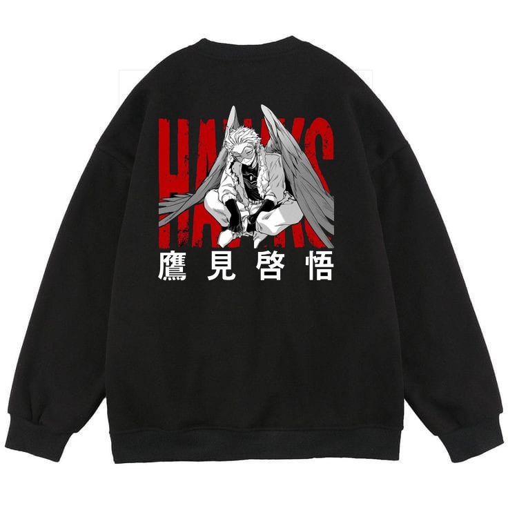 Crewneck Anime Boku No Hero Academia Hawks