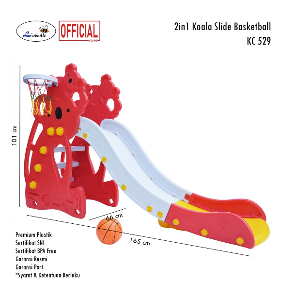 Prosotan Anak 2in1 Koala - Prosotan Anak Lucu - Prosotan dan RIng Basket - Hadiah Anak Prosotan