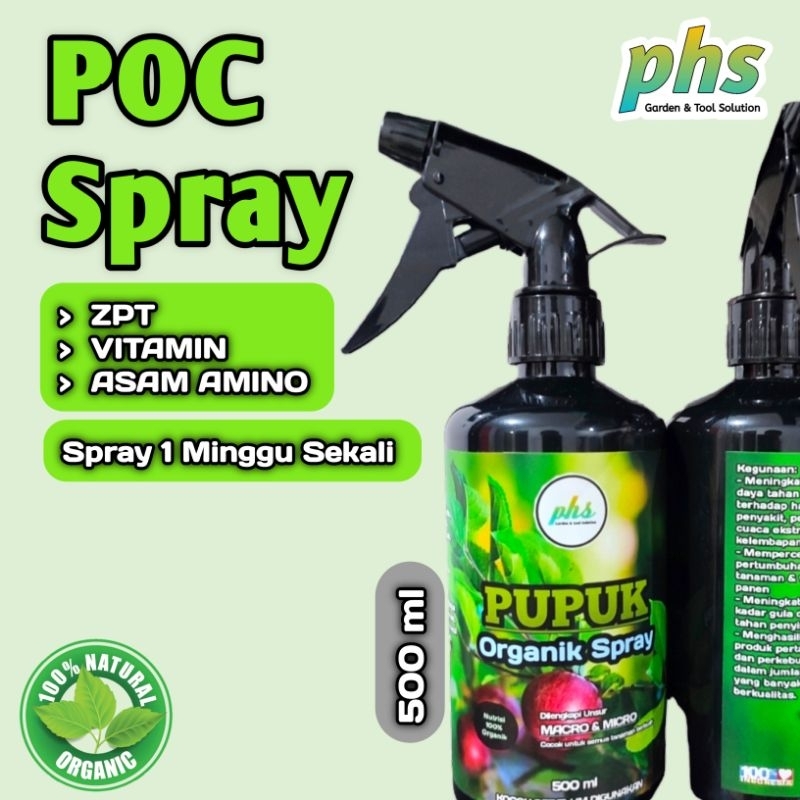 Pupuk Organik Cair POC ZPT Langsung Spray 500ml