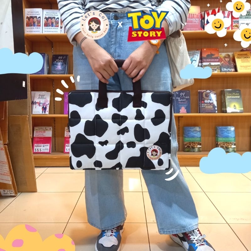 Tas Laptop 14 - 15 inch Jinjing Woody Toy Story by Let's.Co!