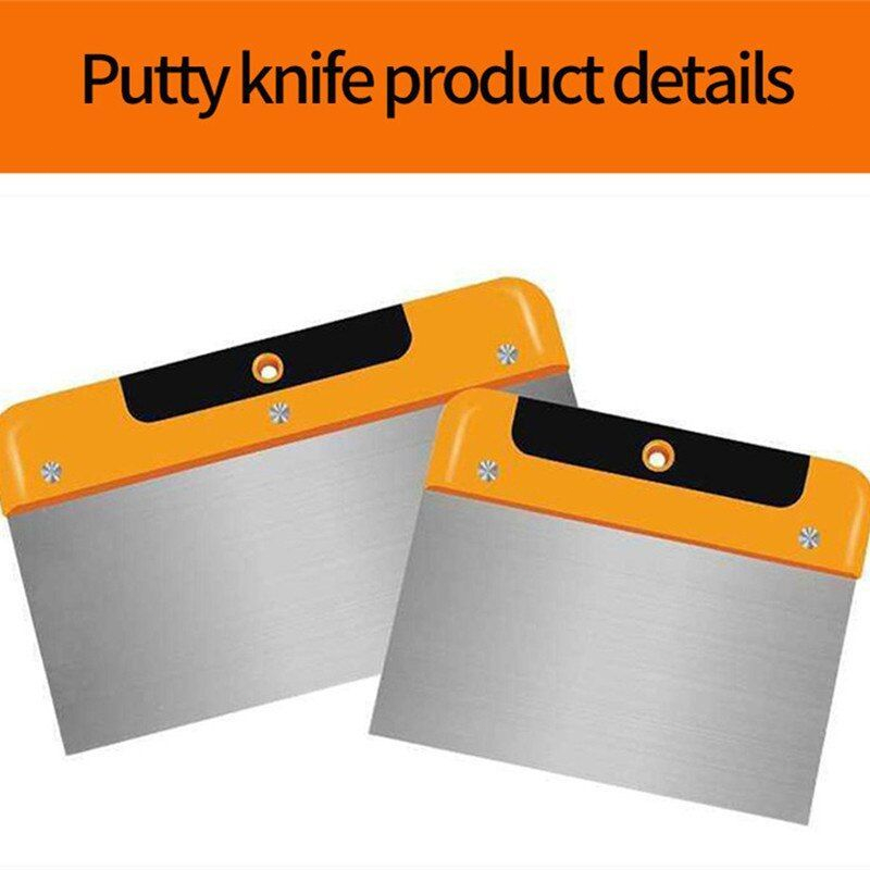 10inch Sekrap Stainless Scraper Dempul 25cm Putty Knife Kape Stainless Kape Sekrap Gypsum
