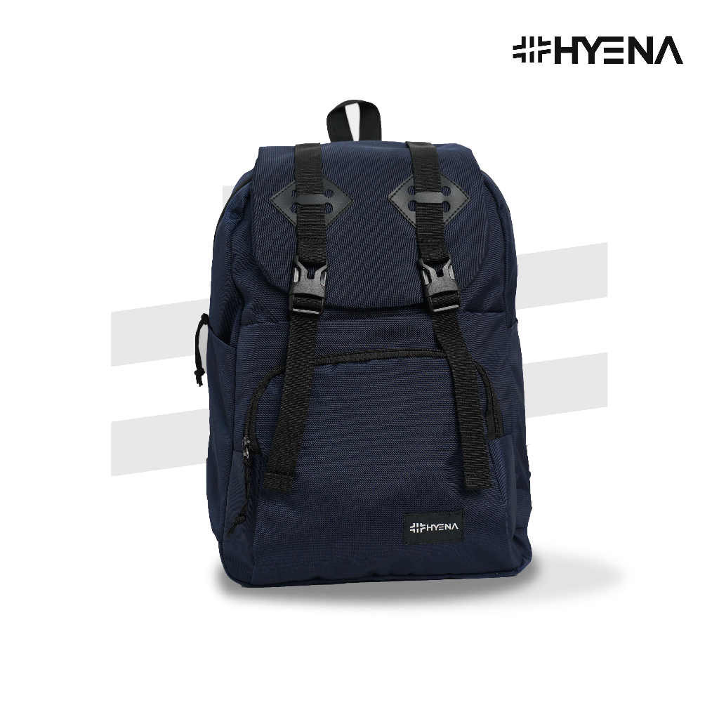 Backpack Pria Wanita HYENA Ukuran Besar Ada Slot Laptop Fashion Korea - HYBRAND AF82