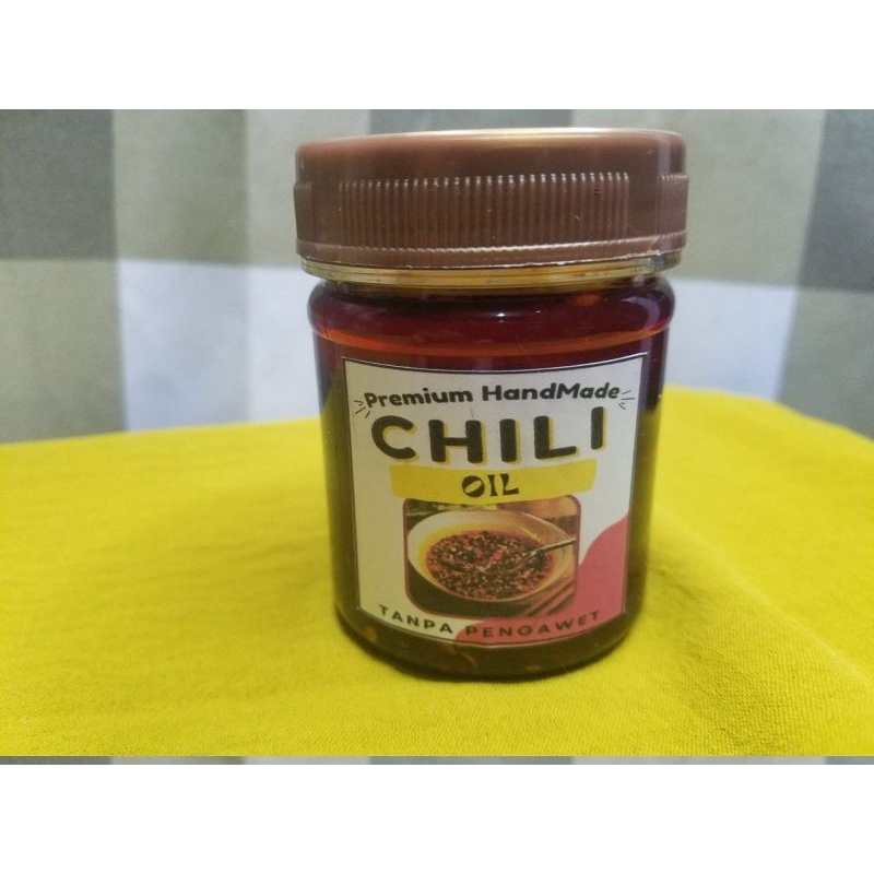 

Chili Oil / Minyak Cabai Hot Bahan Alami 100 mL