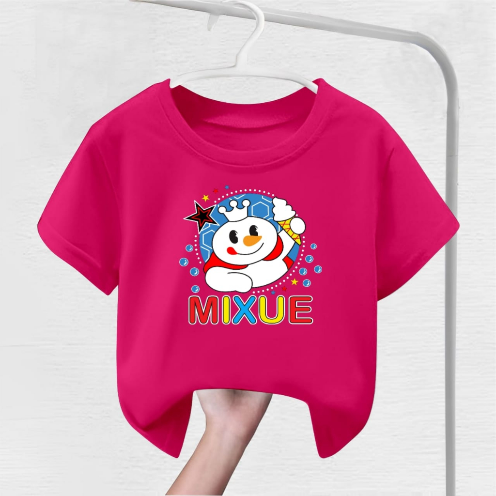 REDLOVE136 ( TERBARU ) ATASAN ANAK ANAK / KAOS OBLONG ANAK / KAOS OBLONG MIXUE / MODEL ATASAN ANAK ANAK TERBARU / ATASAN FASHION ANAK ANAK