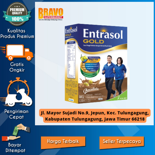 

Bravo Supermarket Tulungagung - Entrasol Gold Chocolate 560 g