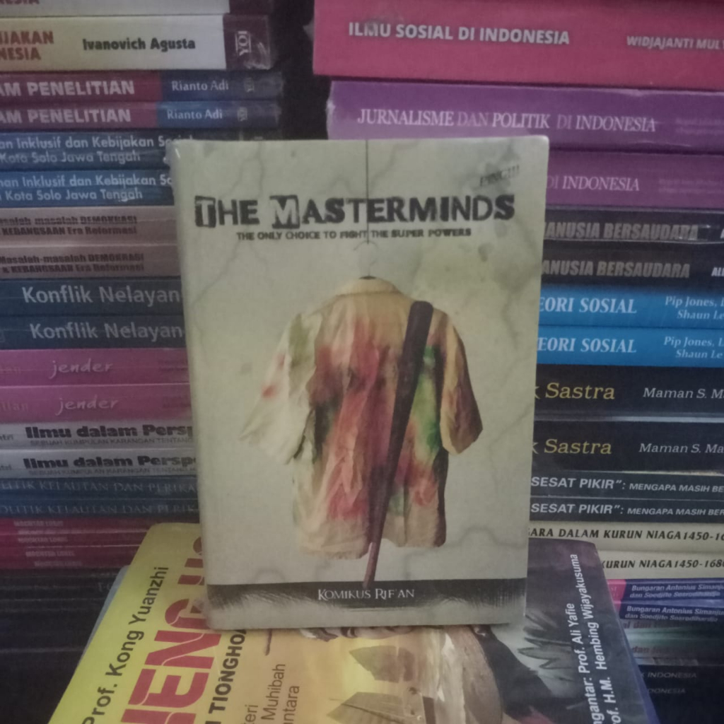 Buku The Masterminds - Komikus Rifan Ori Terapibuku