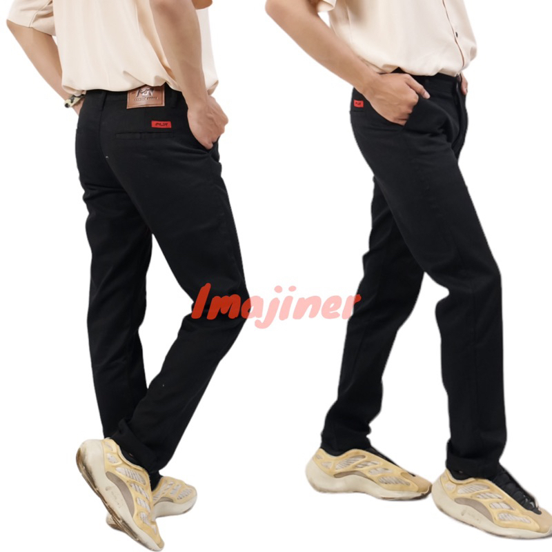 Celana Dickies Celana Chinos Cino Chino Panjang Pria Premium Kualitas Distro Standar Slim Fit