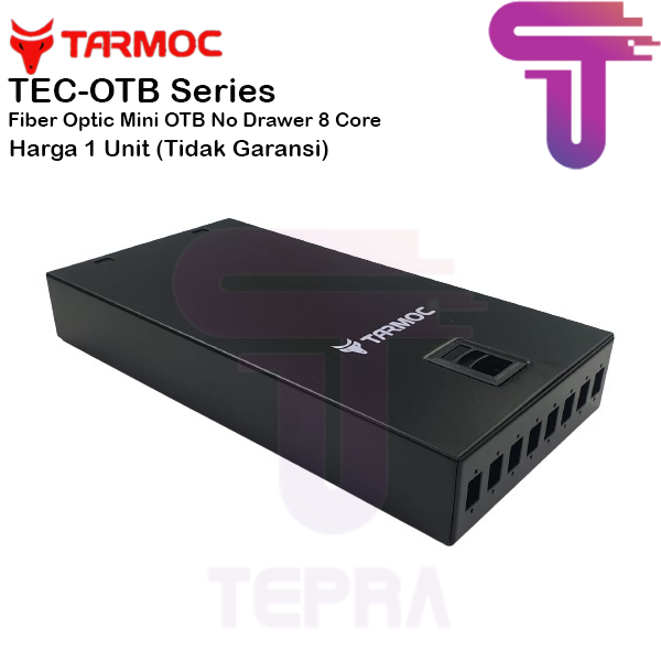 Tarmoc Fiber Optic mini OTB 8 Core SC | Roset FO Besi 8C Kosongan