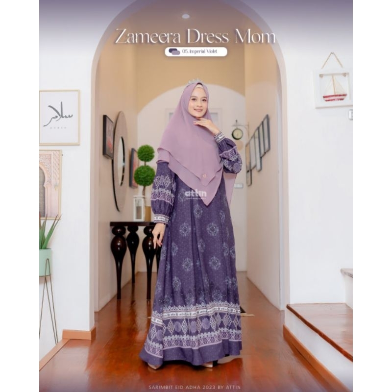 ZAMEERA DRESS BY ATTIN HIJAB