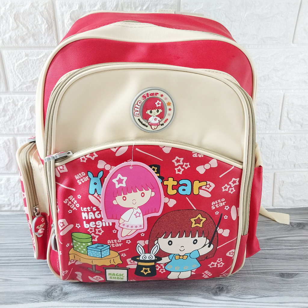 Tas Ransel Sekolah Anak Cewek Alto Original