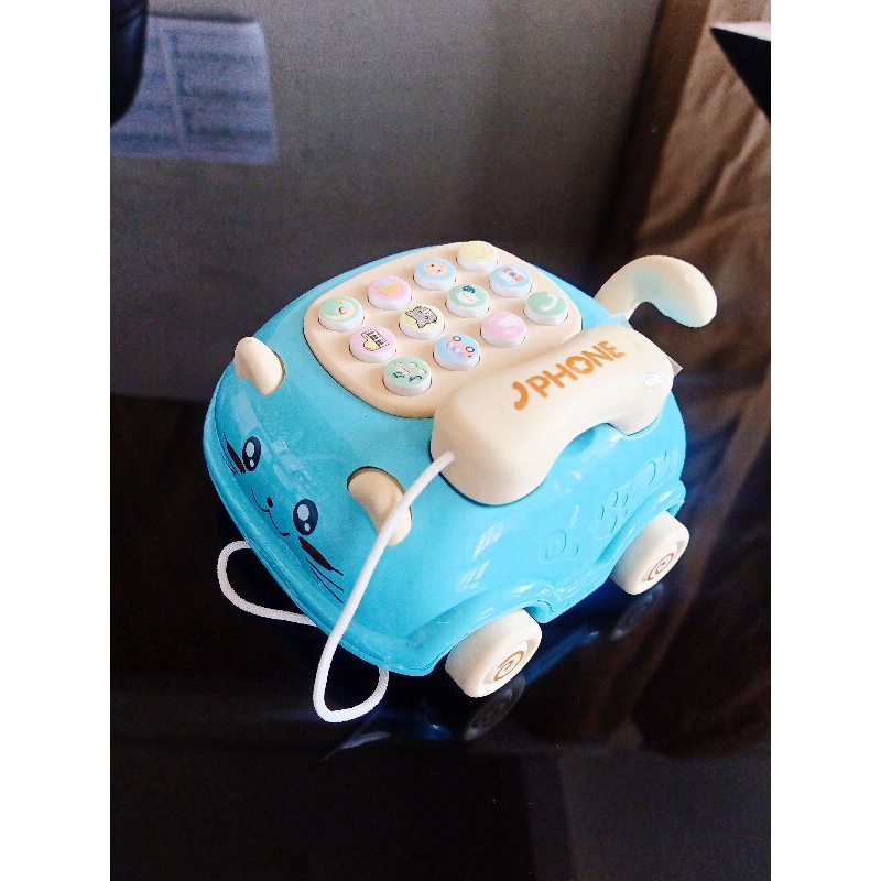 YD 4 - MAINAN TELEPHONE BUS/TELEPHONE RUMAH/TELEPHONE CUTE CAR