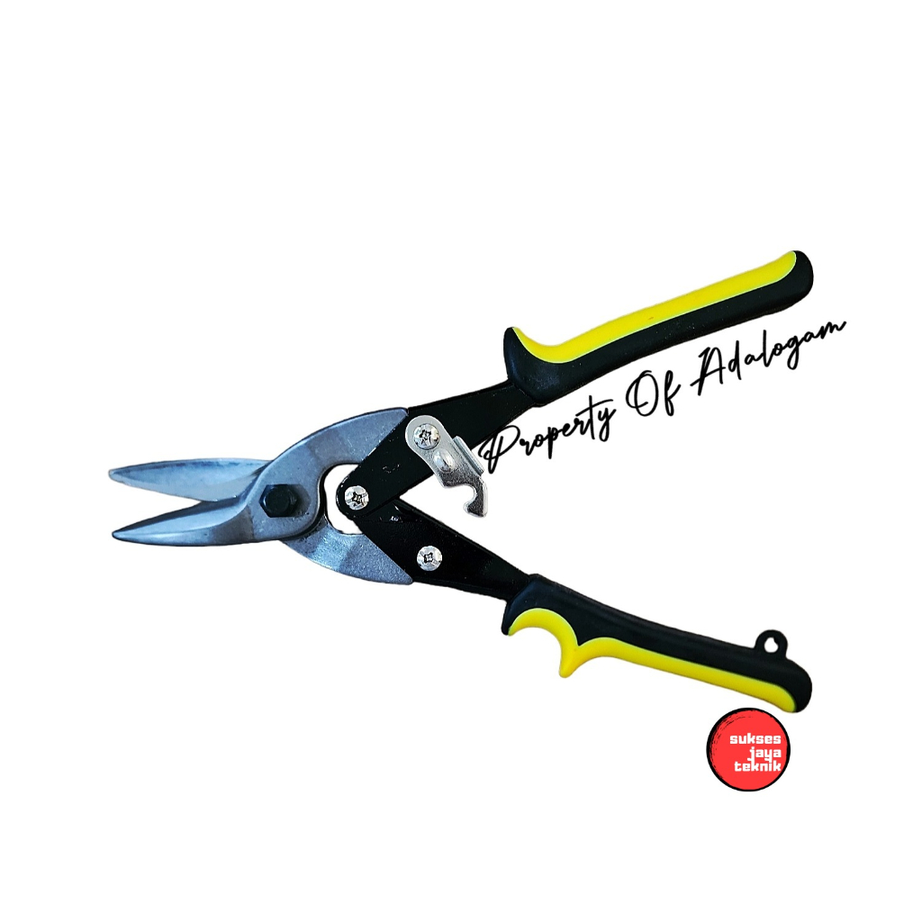 CISAL HD Gunting Seng Baja Ringan Holo 10 Inch Aviation Tin Snip Lurus