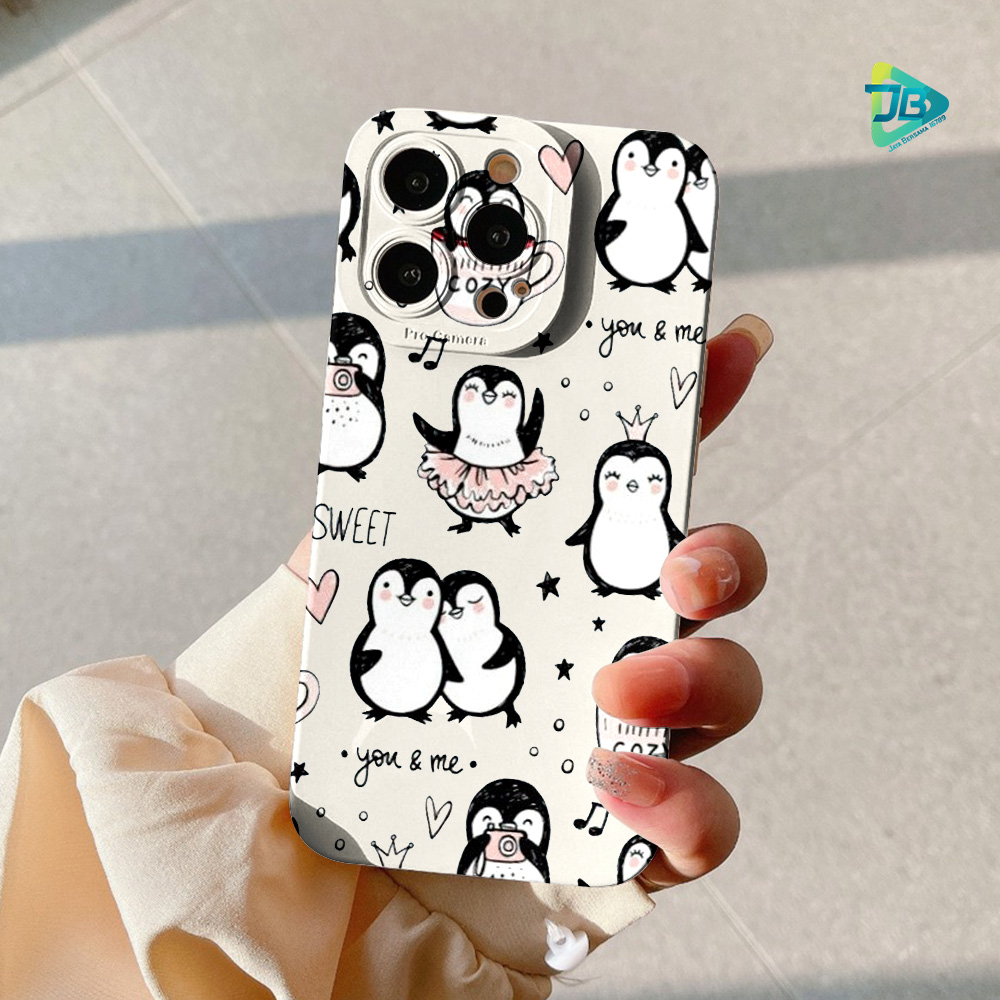 CUSTOM CASE SOFTCASE SILIKON PROCAMERA PINGUIN CUSTOM OPPO A3S A1K A5S A7 A37 NEO 9 A15 A15S A16 F1S A59 A96 A52 A92 A31 A8 A33 A53 A9 A5 2020 JB9009