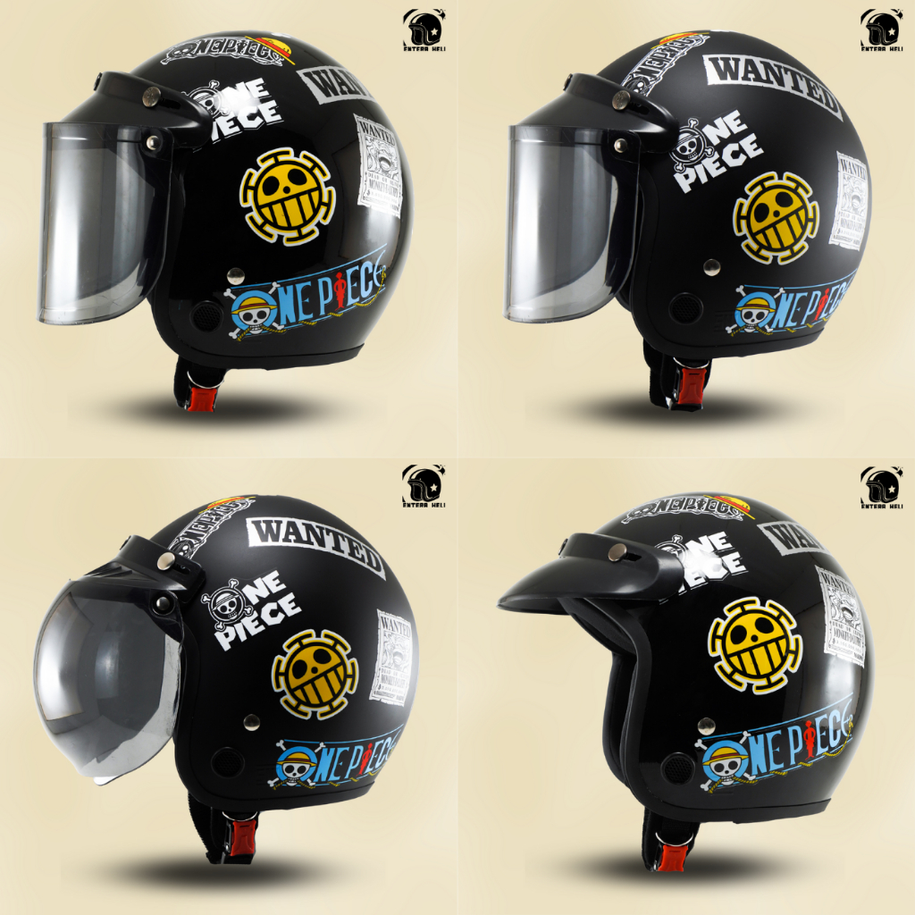 Helm Bogo Dewasa Pria Wanita Motif Grafity Sni Terbaru Kekinian trendy 2024