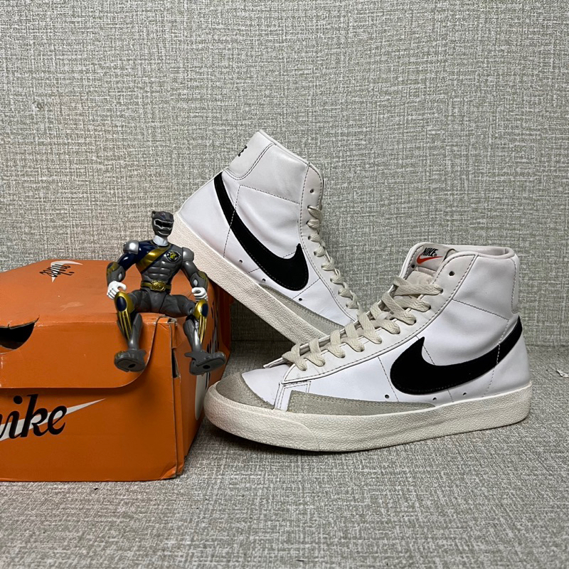 Nike Blazer Mid 77 Black White Second / Preloved Original
