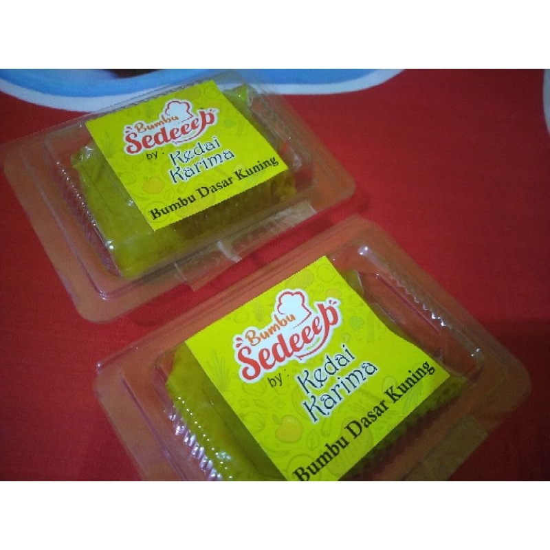 

bumbu dasar kuning praktis homemade