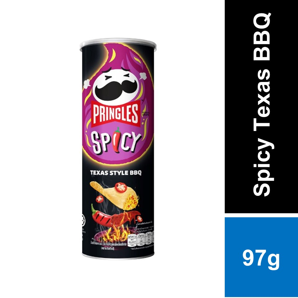 PRINGLES CHIPS SPICY - barbeque