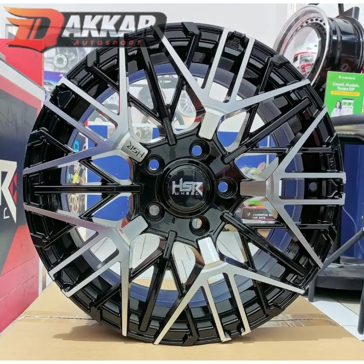Velg Ring 16 Benawa Hsr Untuk Ertiga Granmax Terios Brv Innova Luxio Dll Velg Racing R16 Twotone