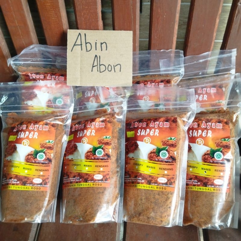 

Abon Ayam Tunggal Roso kemasan 500gram