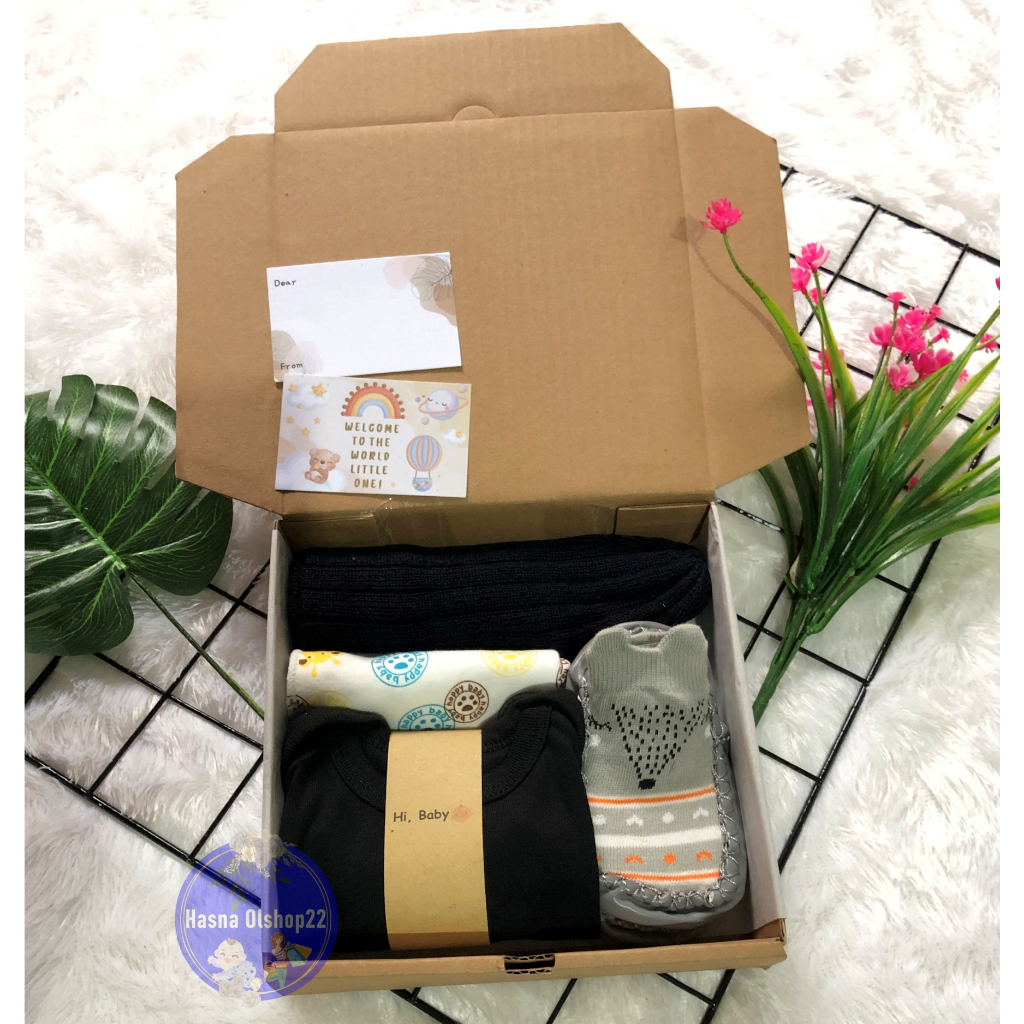 HAMPERS BAYI NEW BORN GIFT SET KADO BAYI LAHIRAN Hasna Olshop