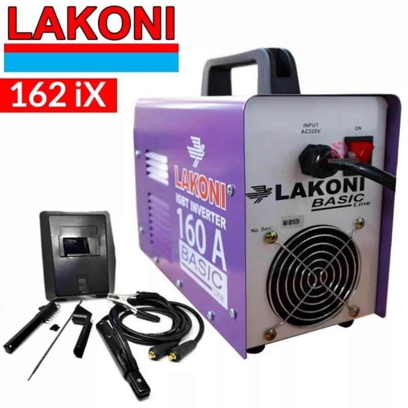 lakoni basic 162ixs mesin las inverter 162 ixs 900watt