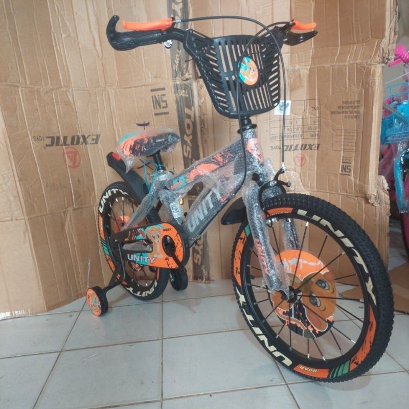 Sepeda Anak cowok Laki Laki  Bmx Unity Roar