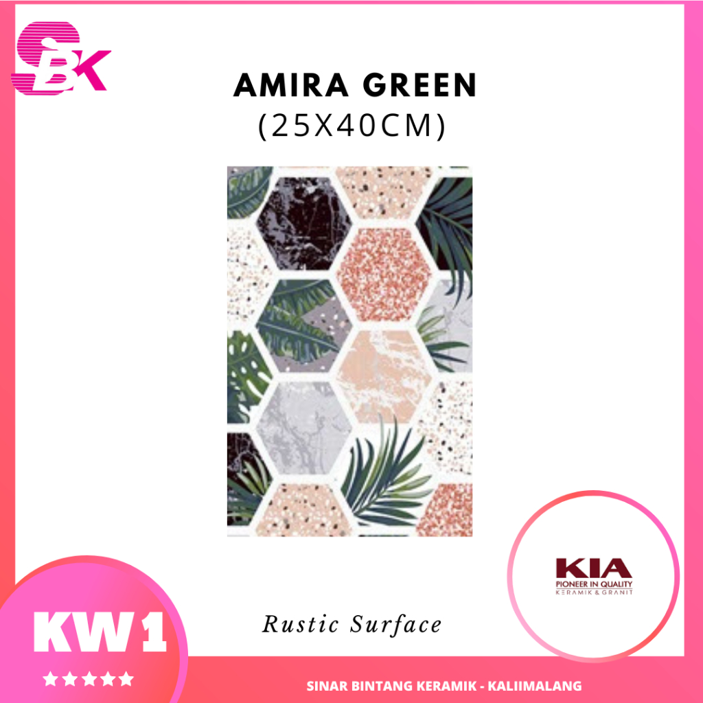 Keramik Dinding 25x40 Amira KIA