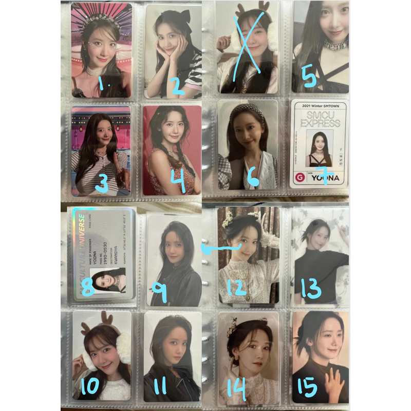 SNSD GIRLS GENERATION YOONA PC PHOTOCARD