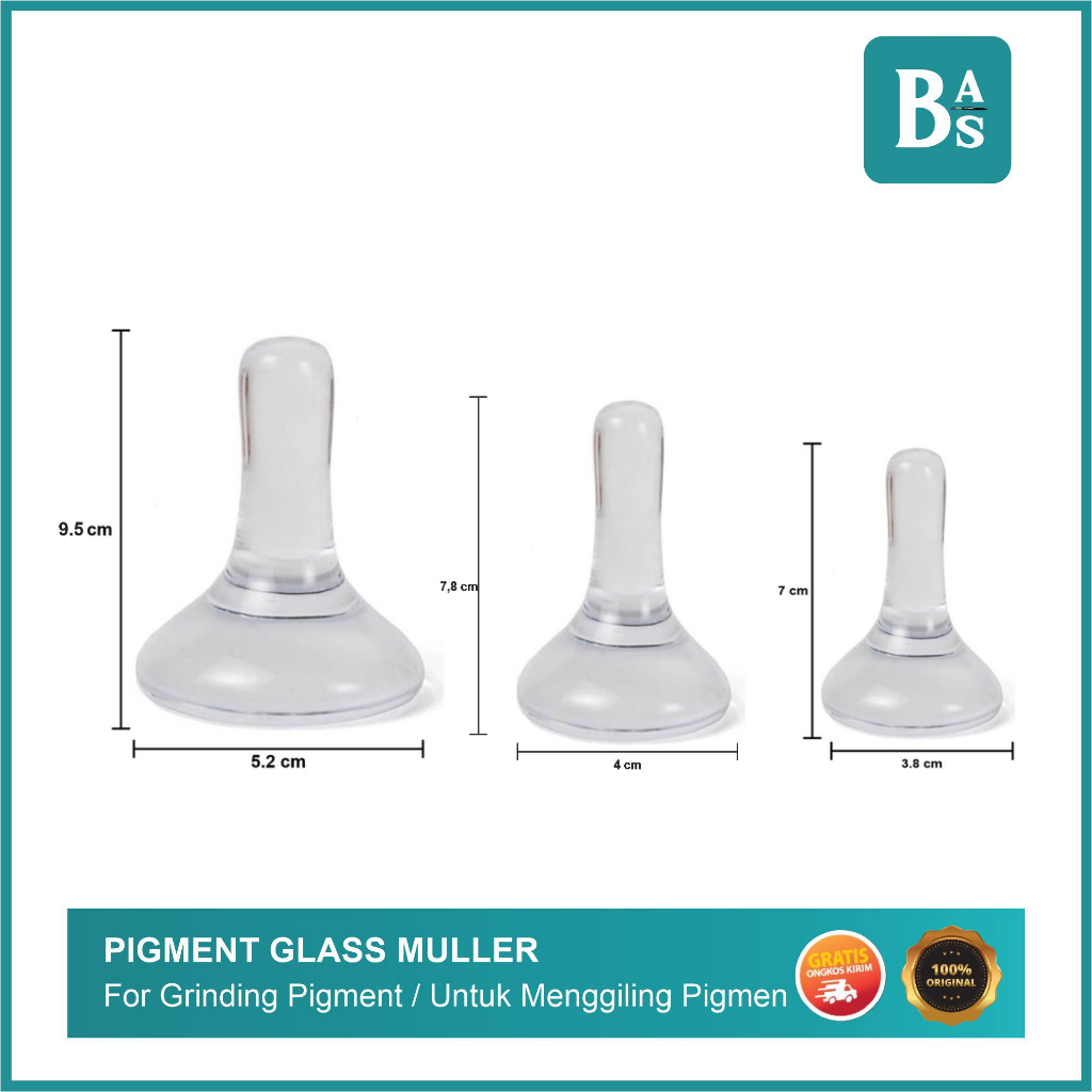 Pigment - Glass Muller