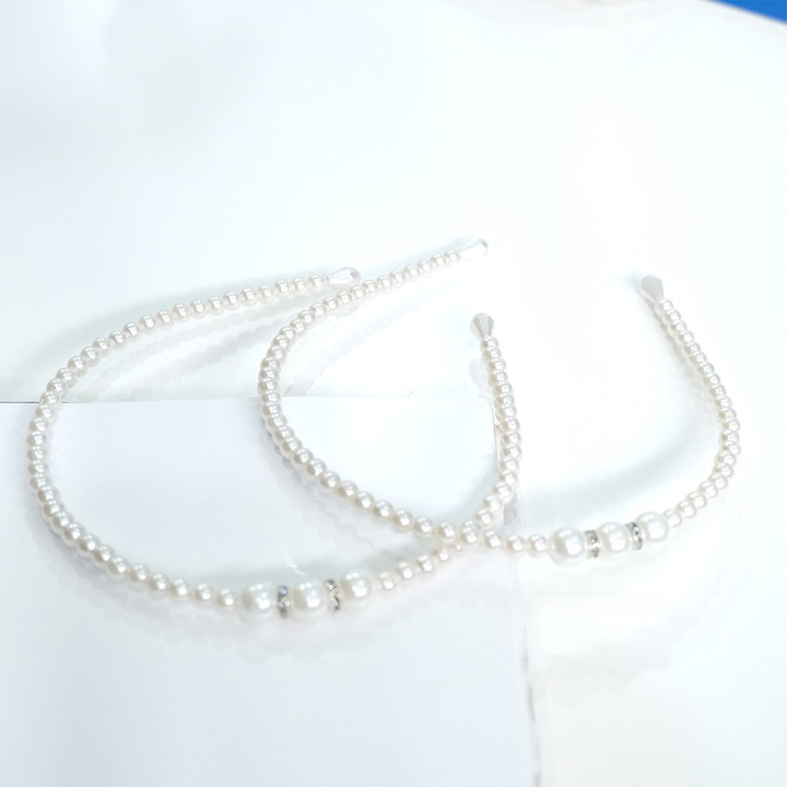 BANDO RAMBUT BANDO MUTIARA BANDO WARNA PEARL / BANDO MUTIARA MANIK MOTE PUTIH WARNA || Bando Korea Mutiara Pearl Headband Korean Hairband Bando Mutiara ||  Bando rambut korea mutiara 1pcs satuan Bando korea mutiara kristal tiga