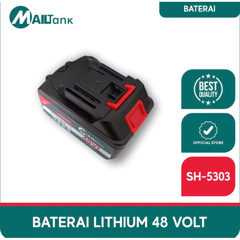 MAILTANK SH5303 Baterai Mesin Impact Wrench 48Volt