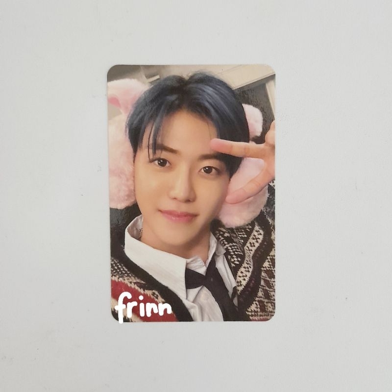 photocard pc jaemin pink christmas peace