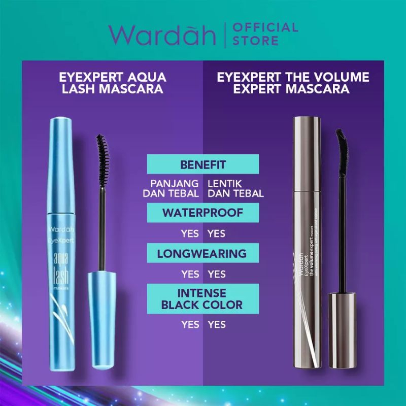 Wardah Eyexpert The Volume Expert Mascara 7g | Mascara